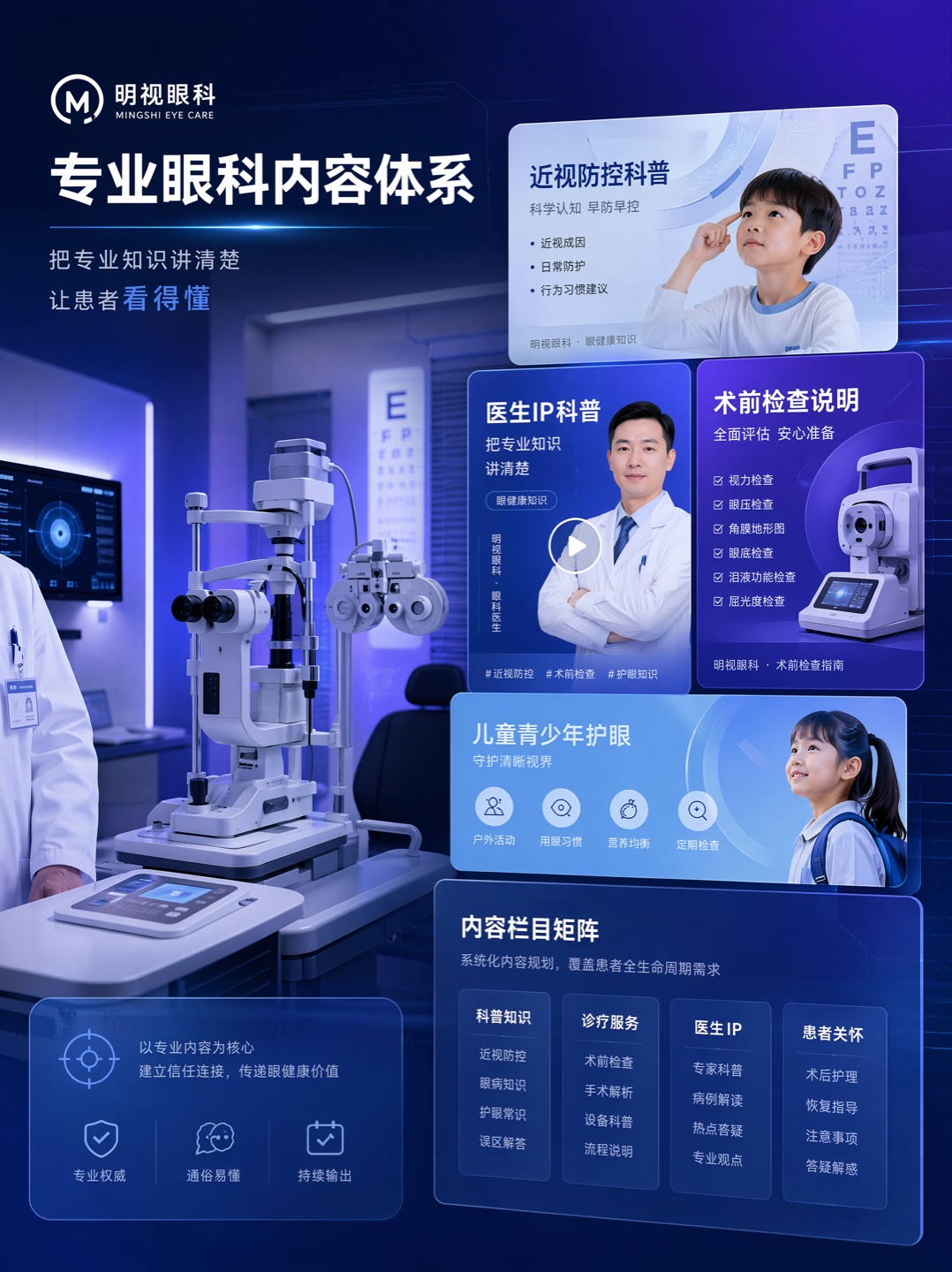 明视眼科医疗品牌案例图片